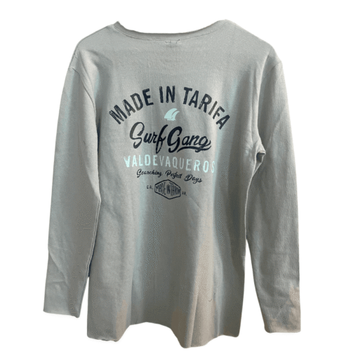 Camiseta Surfera MangaLarga verdepastel