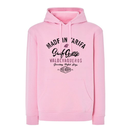 Sudadera con capucha pink surf gang
