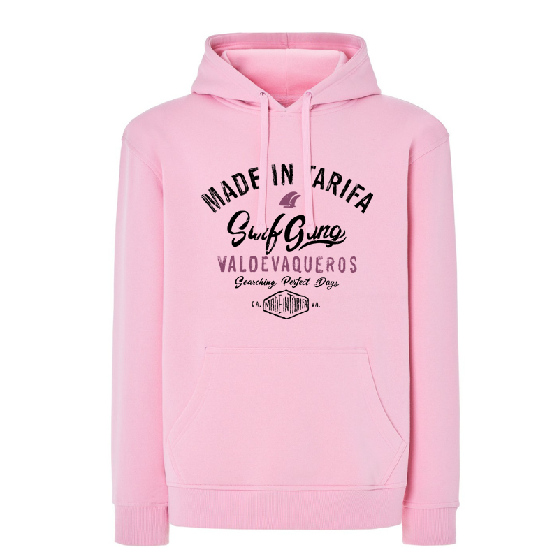 Sudadera con capucha pink surf gang