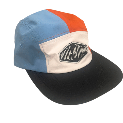 gorra 5panels tricolor madeintarifa