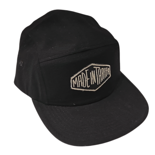 gorra 5panels black madeintarifa
