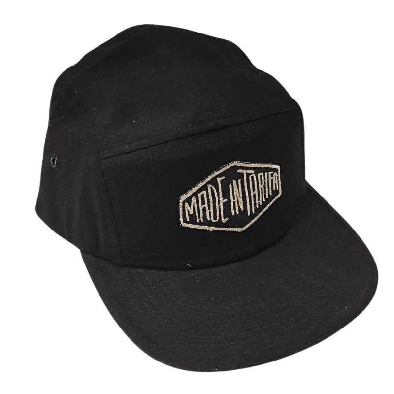 gorra 5panels black madeintarifa
