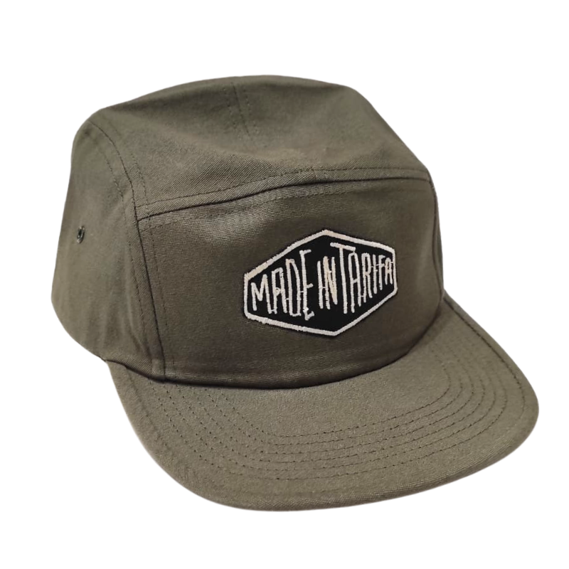 gorra 5panels khaki madeintarifa