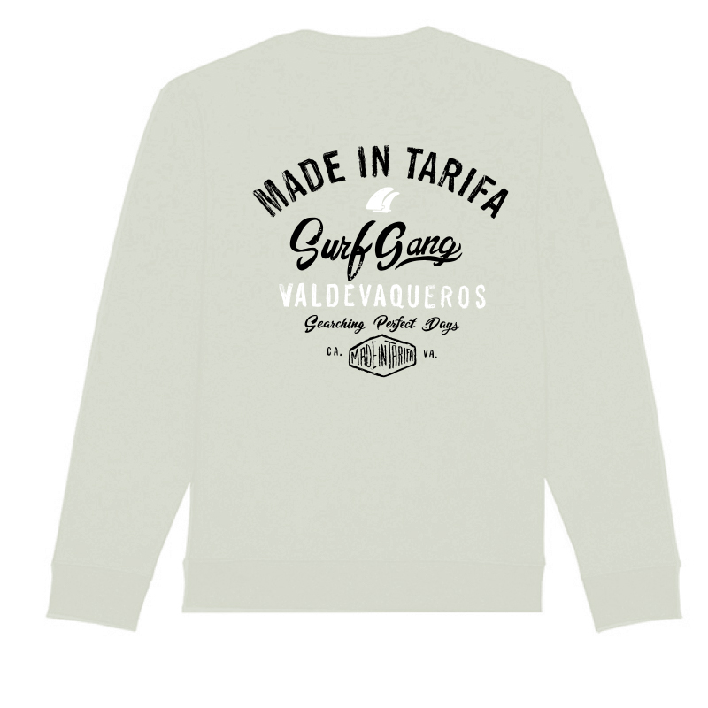 Camiseta mangalarga surfer softgreen surfgang back-madeintarifa