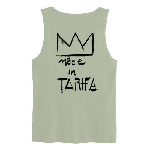 Camiseta surfera tanktop gris corona