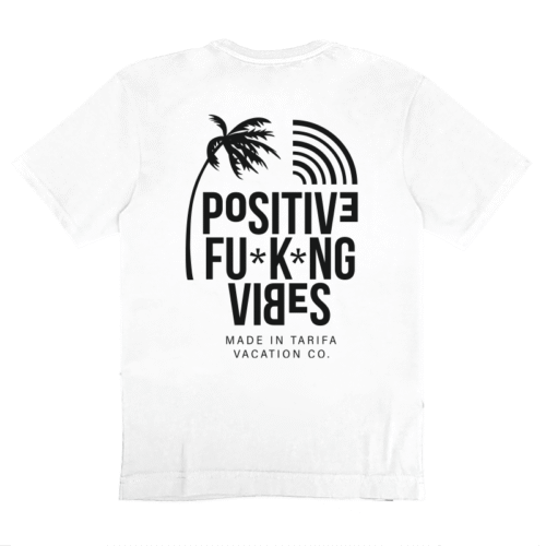 Camiseta Surfera Positive Fucking Vibes