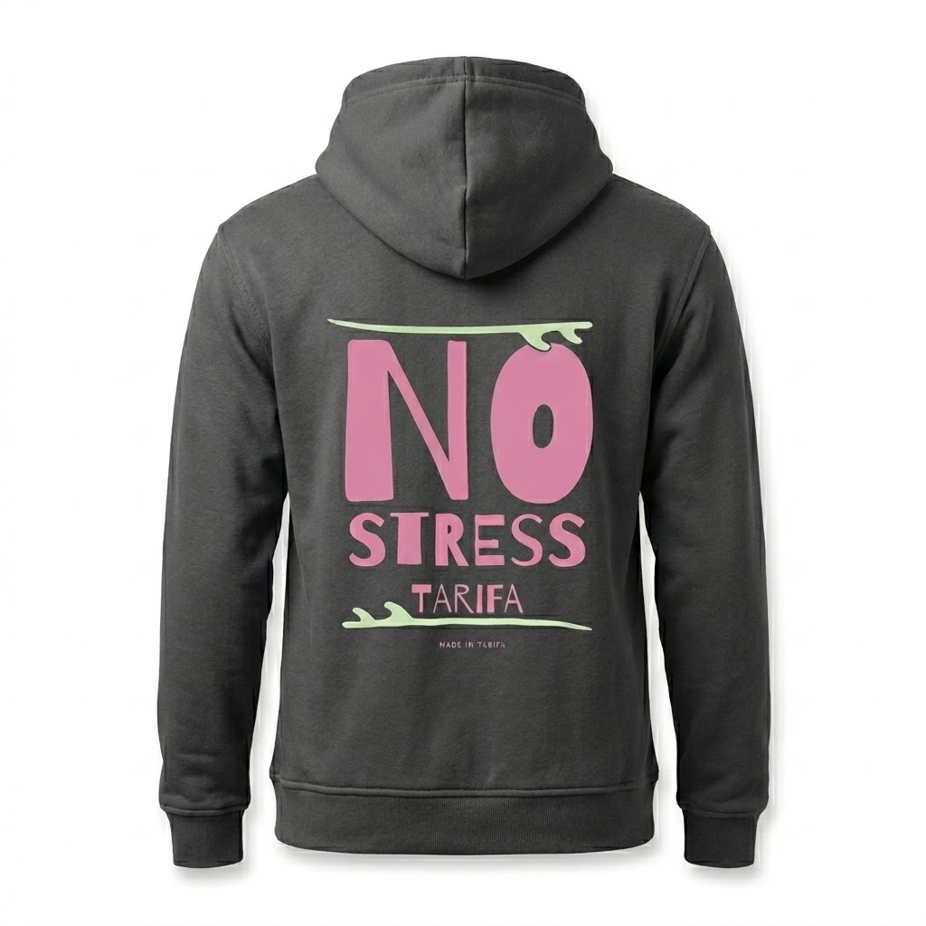 sudadera con capucha gris no sress madeintarifa back