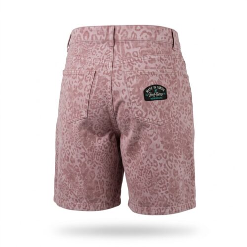 bermuda surfera rosa animal print madeintarifa back