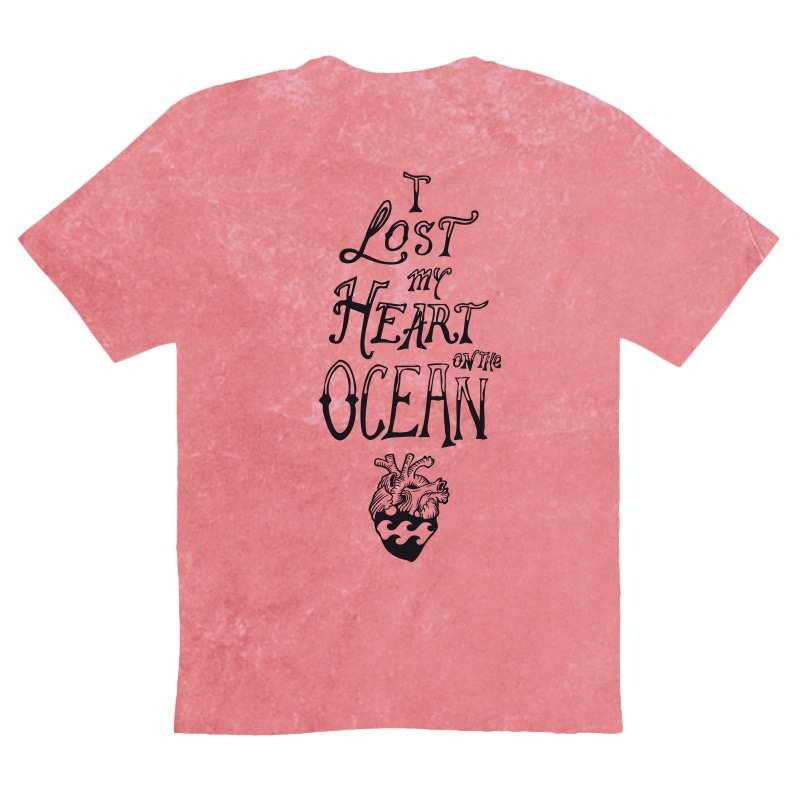 camiseta manga corta fresa lavada corazón madeintarifa