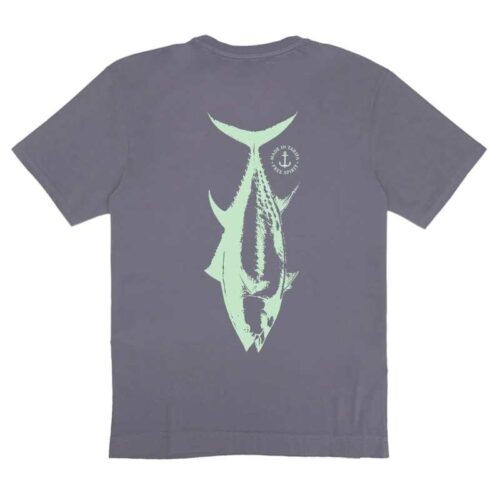 camiseta manga corta plus tuna verde back madeintarifa
