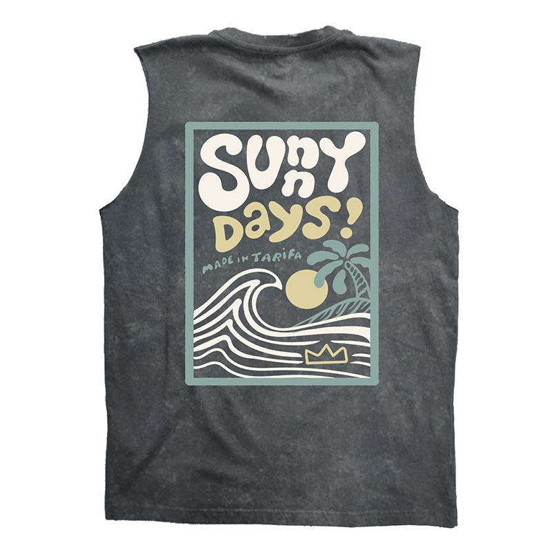 Camiseta Surfera HeavyMetal Negro