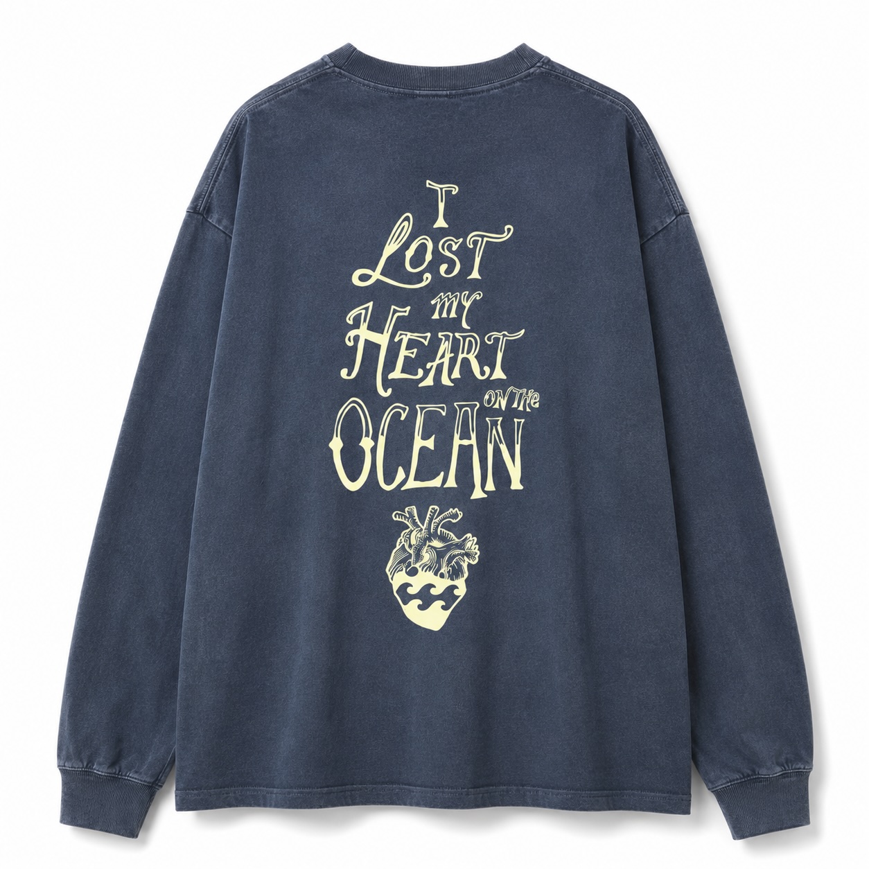 Camiseta Surfera MangaLarga washed Heart