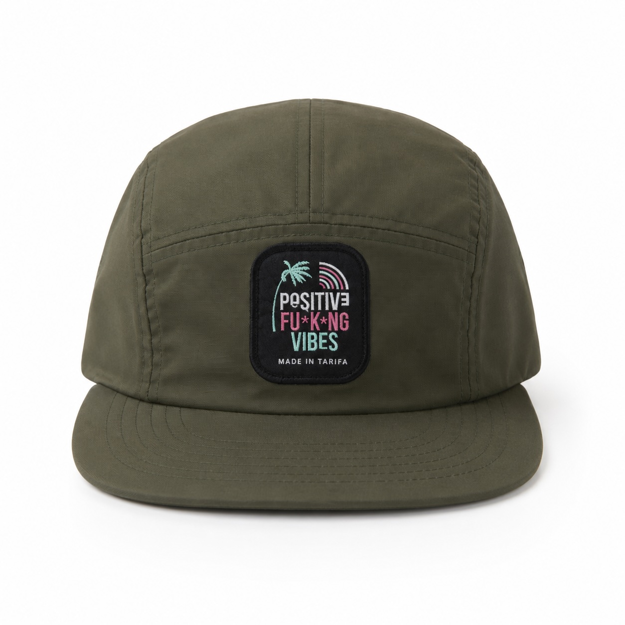 Gorra surfera 5panels khaki