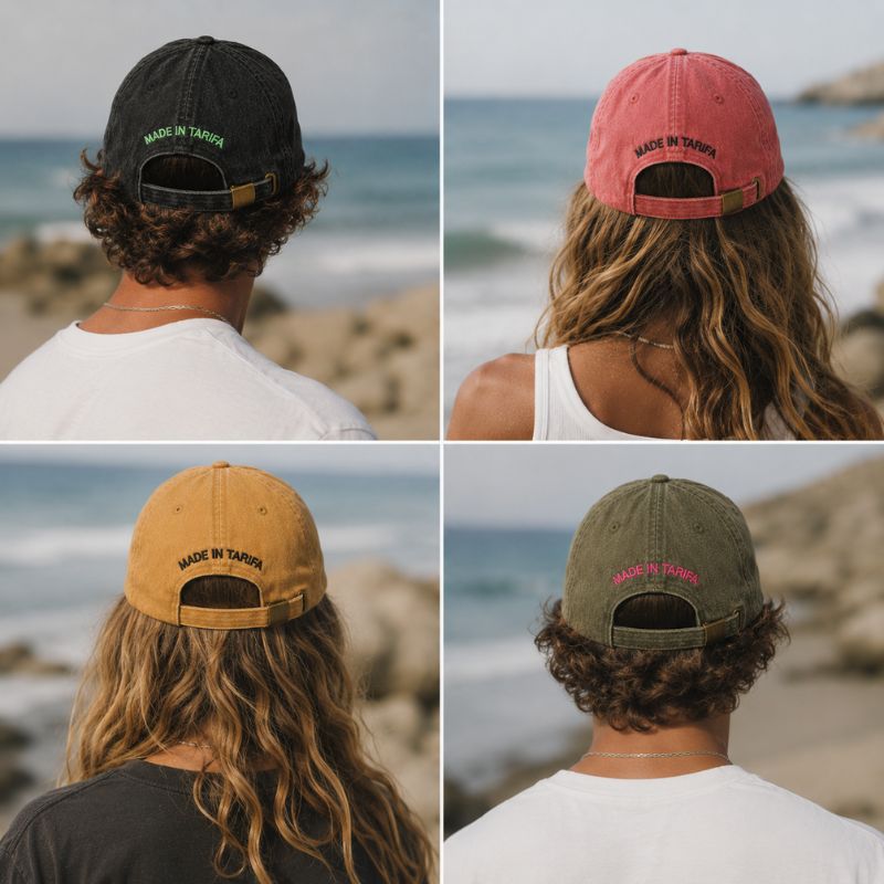 Gorras surfera Vintage Khaki - Imagen 6