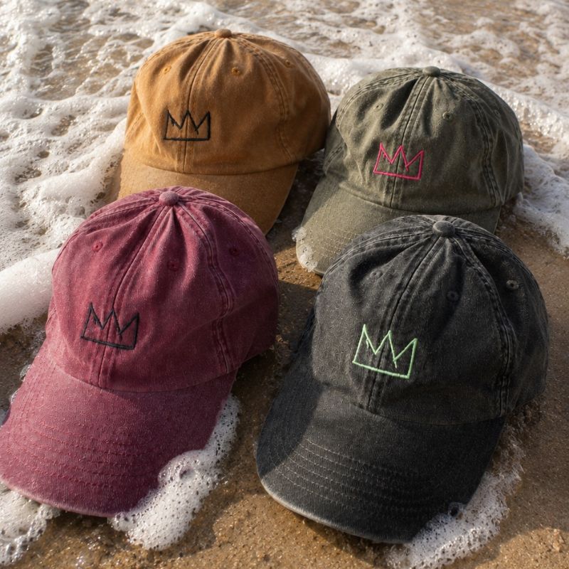 Gorras surfera Vintage Khaki - Imagen 7