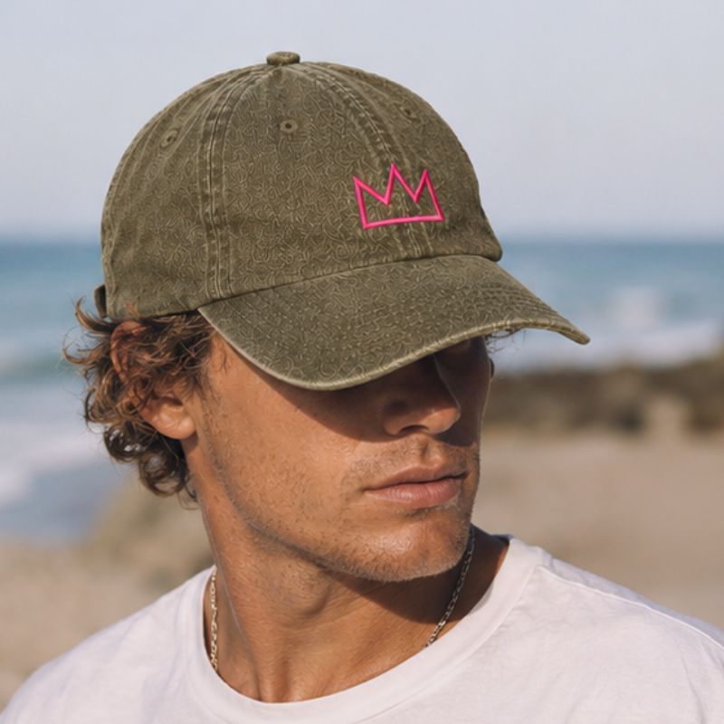 Gorras surfera Vintage Khaki - Imagen 5